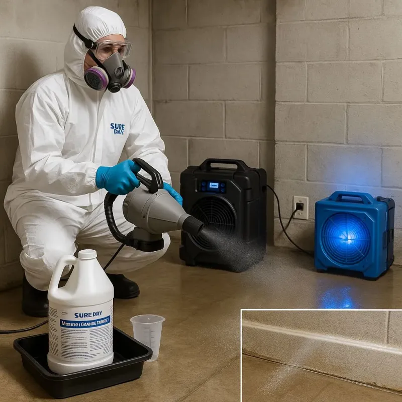 Sanitization and Odor Removal process in High Point, NC
