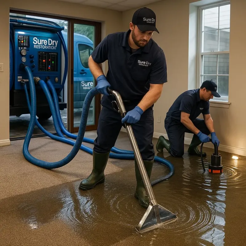 Water Extraction and Removal process in High Point, NC